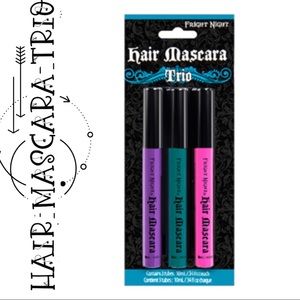 Hair Mascara Trio X3 Pink, Green, Purple